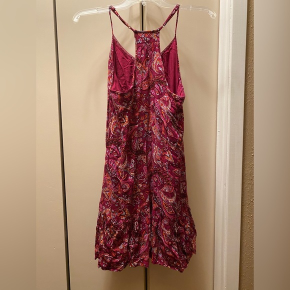 Hollister Burgundy print sundress - CUTE!! - Picture 4 of 7